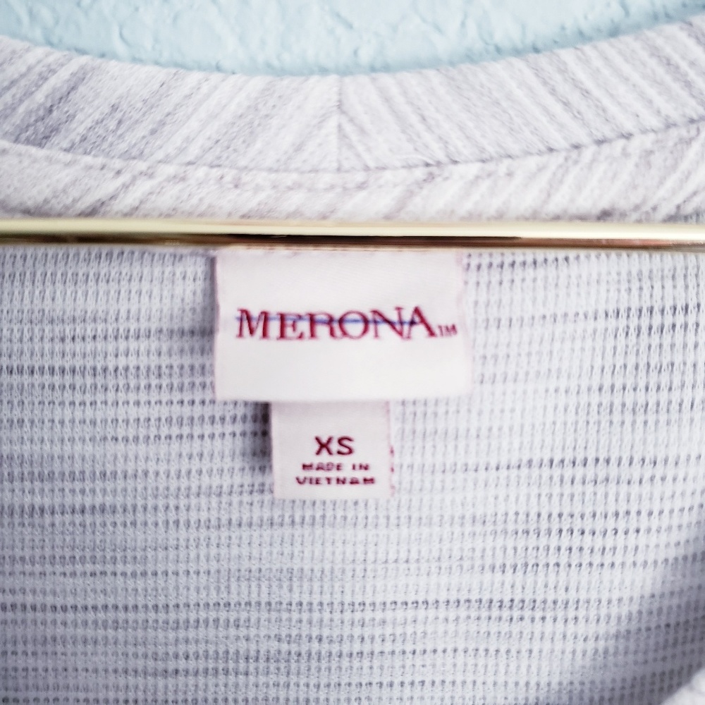 3 FOR $15  Merona V-neck Textured T-shirt Dress - Picture 4 of 6